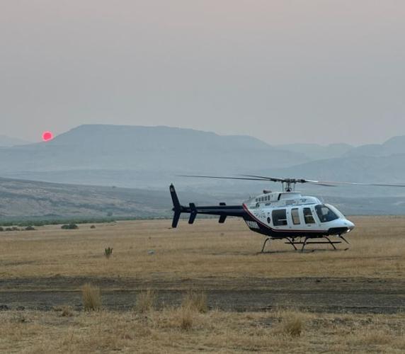 Stockade Canyon Fire