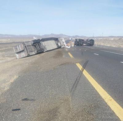 NHP: Multiple Rollovers Due to Driver Error, Scenes Cleared