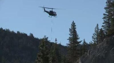 NDOT Installs Steel Mesh Along Mt. Rose Highway