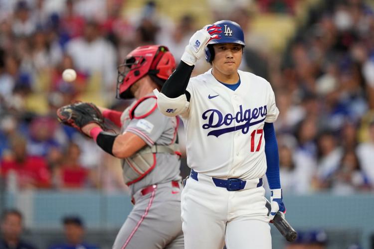 Reds Dodgers Baseball