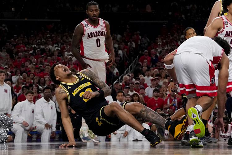 NCAA Michigan Arizona Basketball