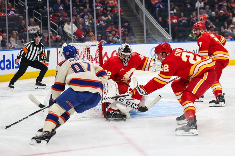 Flames Oilers Hockey