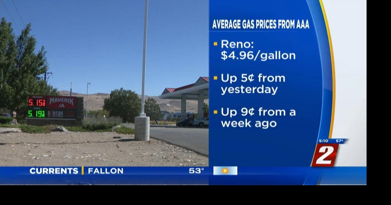 Average Gas Prices In Nevada Climb To 4.58/gallon Features