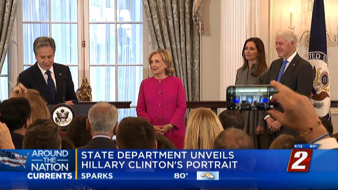 State Department Unveils Hillary Clinton’s Portrait | News | 2news.com