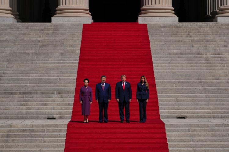 APTOPIX Trump Xi