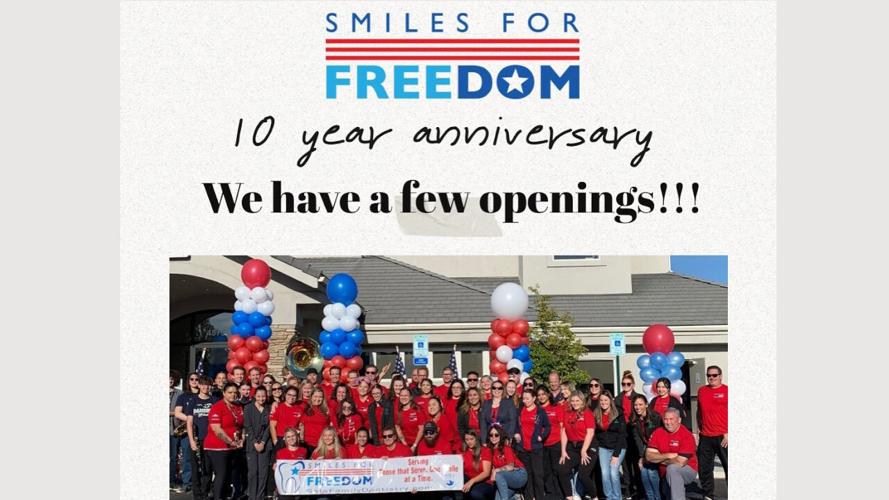 Smiles For Freedom Dentistry event