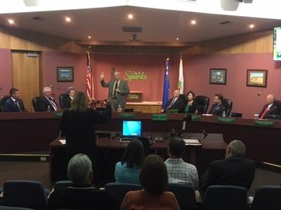 Sparks City Council Holds Swearing-In Ceremony