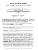 Special NHS meeting agenda