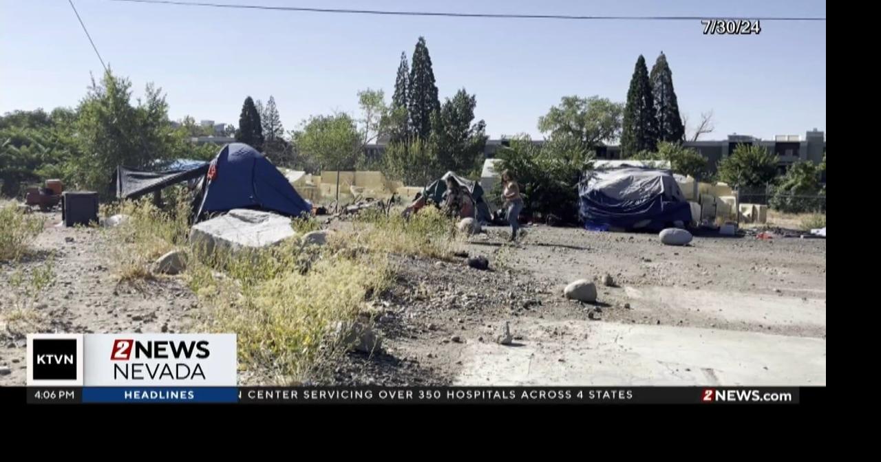 City of Reno clears homeless encampments from Commercial Row | News ...