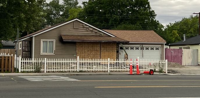 Hours after crash into Sparks home