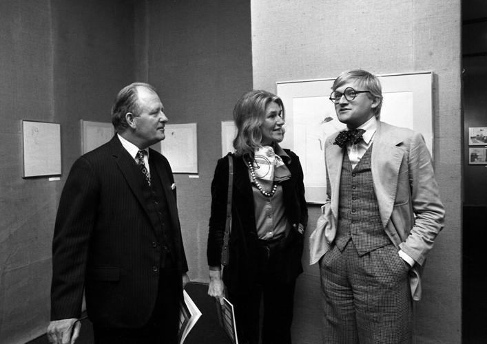 Britain Obit Hockney