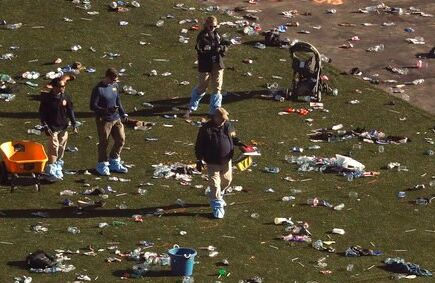 Scene of Las Vegas mass shooting