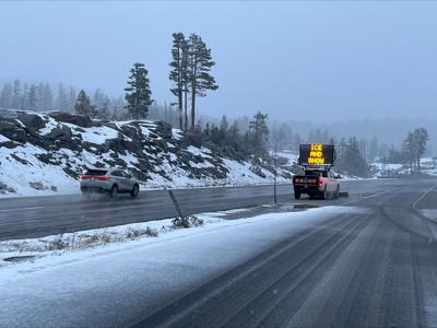 I-80 conditions over Donner Summit - Photo