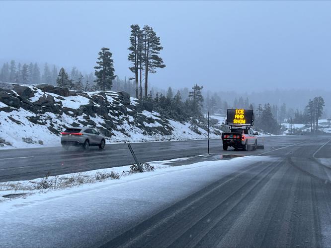 I-80 conditions over Donner Summit - Photo