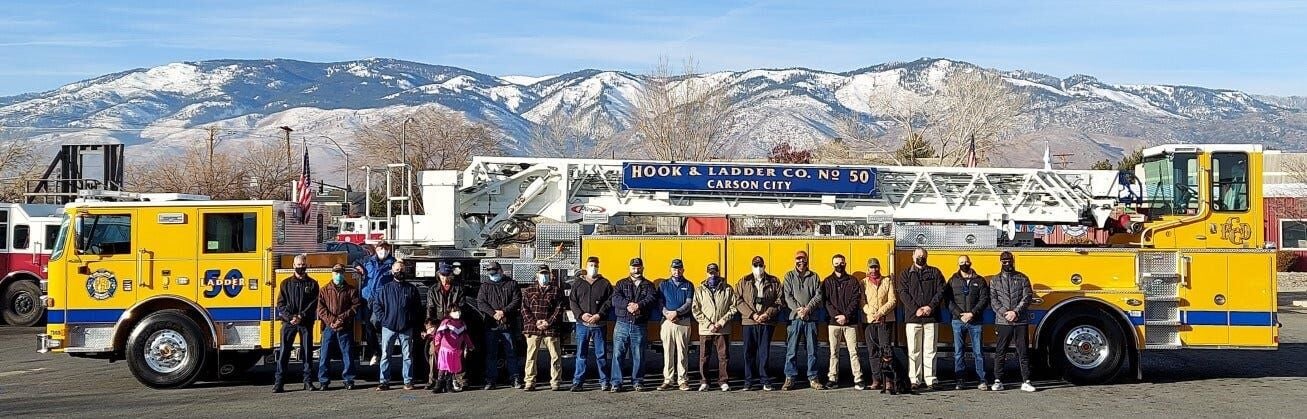 New Ladder Truck In Service At Carson City Fire Department