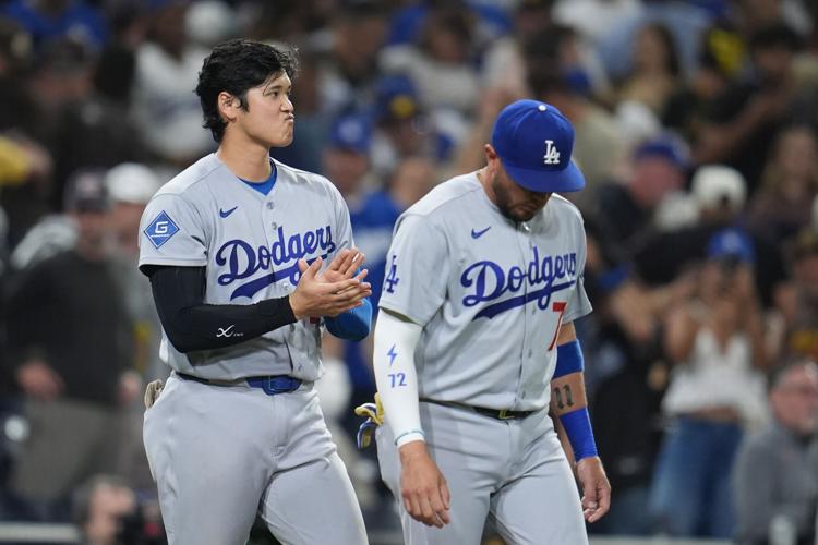 Dodgers Padres Baseball