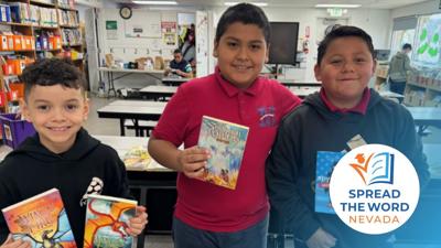 Spread the Word Nevada book drive