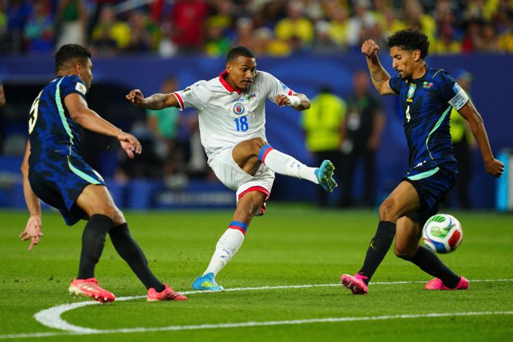 Haiti Brazil WCup Soccer