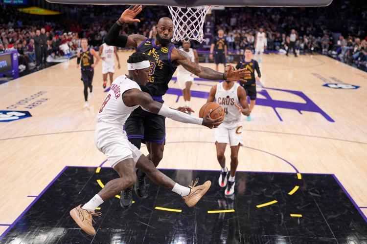 APTOPIX Cavaliers Lakers Basketball