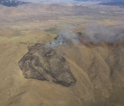 Petersen Fire Burns Northwest of Reno-Stead Airport
