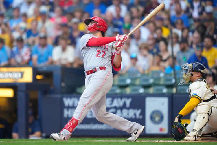 Reds Brewers Baseball