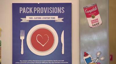 Food Pantry at University Helps Students and Staff in Need