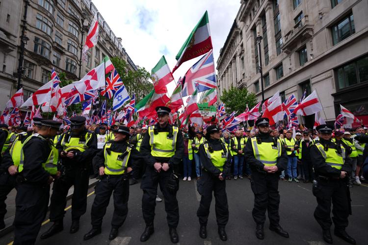 APTOPIX Britain London Protests