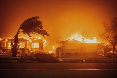 California Eaton Wildfire