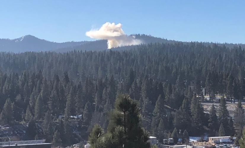 Crews Conduct Controlled Burn South of Sierra Meadows