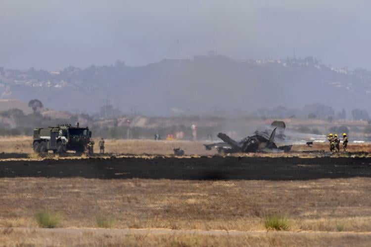 Military Jet Crash California