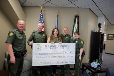 Washoe Sheriff Continues No Shave Campaign