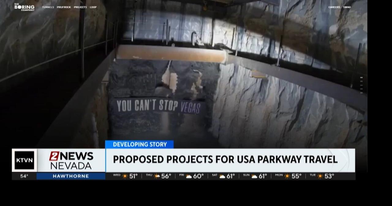 Possible Elon Musk tunnel to Tesla and other proposed solutions for travel to USA Parkway