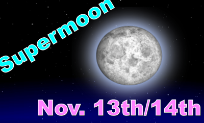 Supermoon Shows on Sunday and Monday