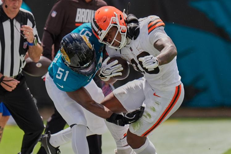 APTOPIX Browns Jaguars Football