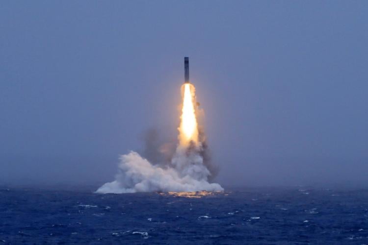 China Missile Test