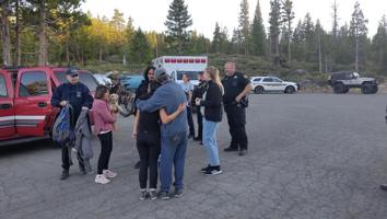 Missing teen hiker reunited with family after being found in Plumas ...