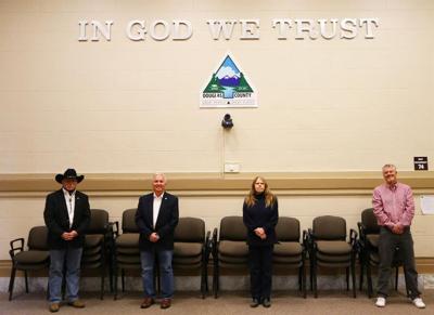 Douglas County Board of Commissioners Install 'In God We Trust' in Board Chamber