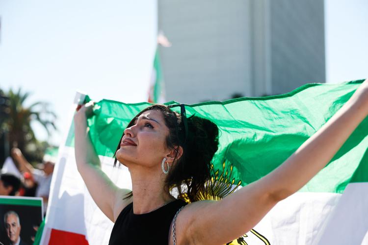 Iran US Israel Protests