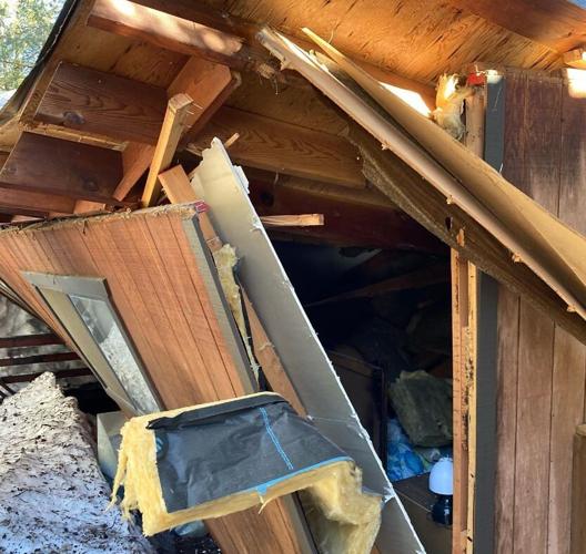 Truckee house collapse