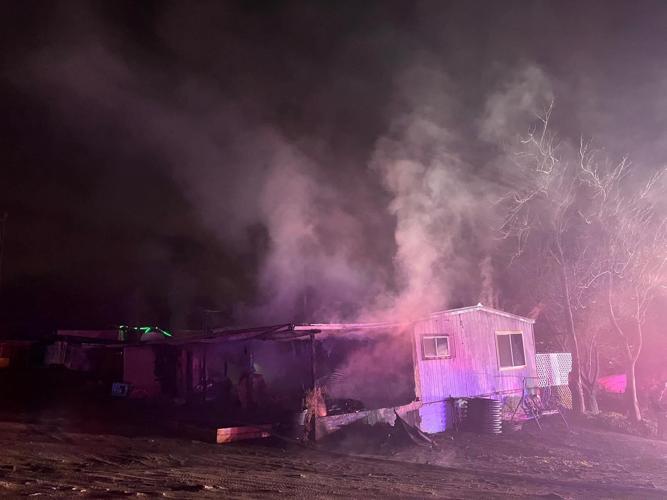 Truckee Meadows Fire & Rescue  KNOCK DOWN SUN VALLEY TRAILER FIRE