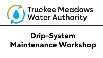 TMWA Drip-system maintenance workshop