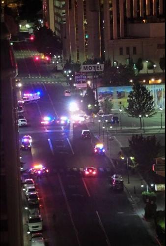 Shooting in Downtown Reno, 1 Hospitalized