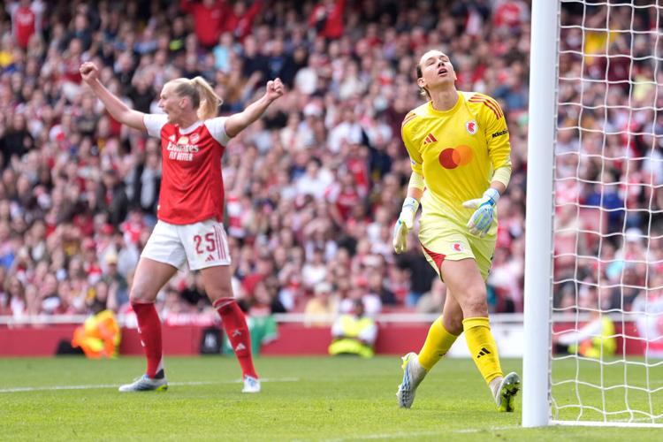 APTOPIX Britain Women's Champions League Soccer