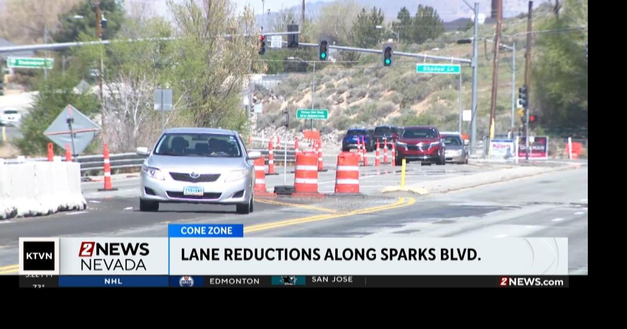 You may see lane reductions on Sparks Boulevard ahead of your evening ...