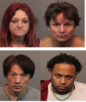 Four in Police Custody as Part of Safe Streets Repeat Offender Program