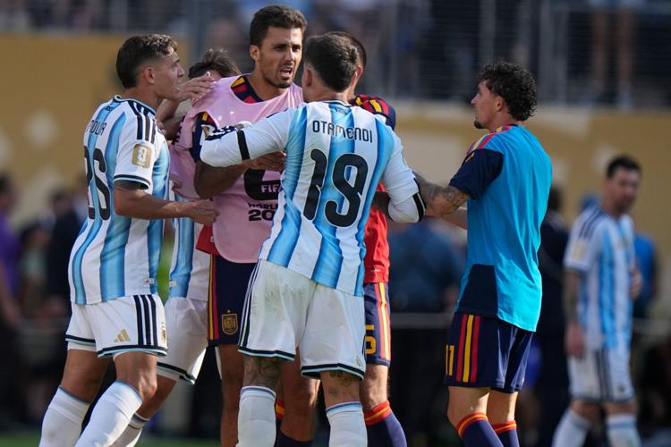 Argentina Spain WCup Soccer