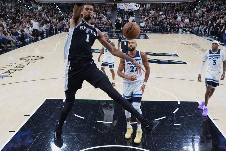 Timberwolves Spurs Basketball