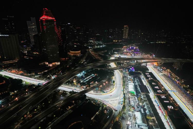 APTOPIX Singapore F1 GP Auto Racing