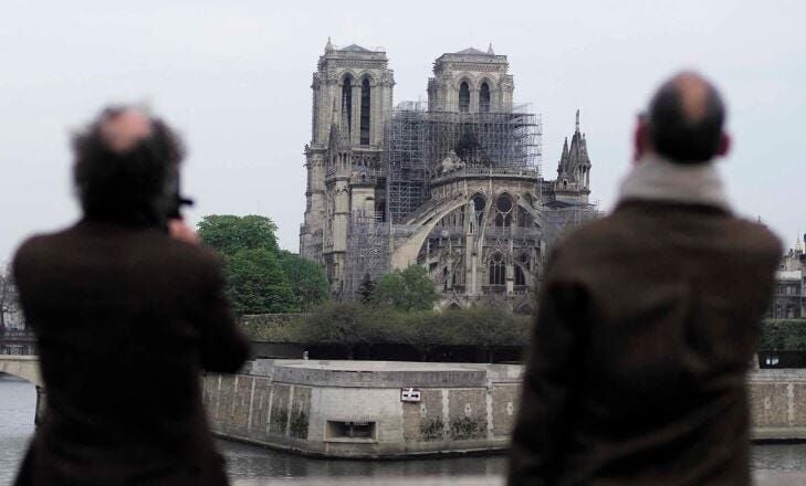 Macron Wants Notre Dame Cathedral Rebuilt Within Five Years