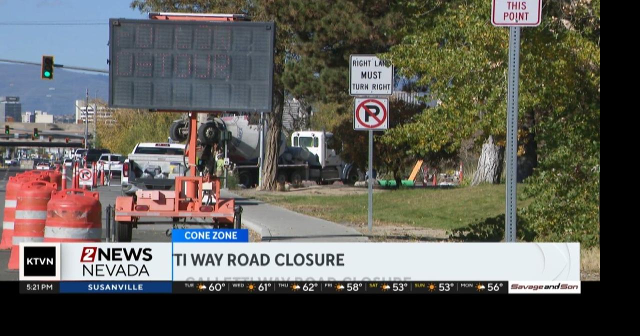 Closure on Galletti Way | Local News | 2news.com